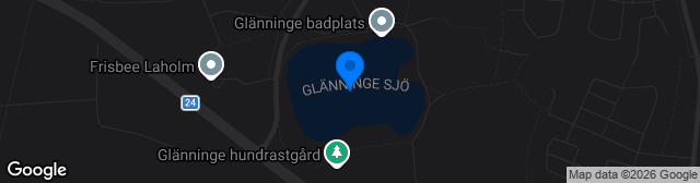 Map showing Glänninge IP