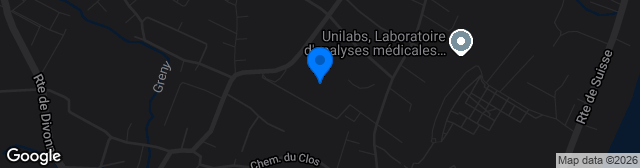 Map showing Centre Sportif des Rojalets