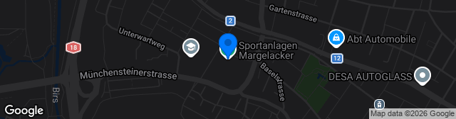 Map showing Sportplatz Margelacker