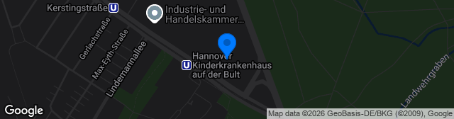 Map showing Rudolf-Kalweit-Stadion