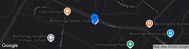 Map showing Bonnyrigg Sports Club