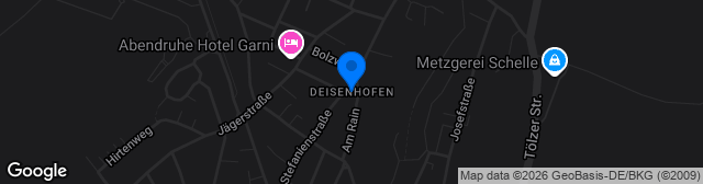 Map showing Sportanlage Deisenhofen - Platz 1