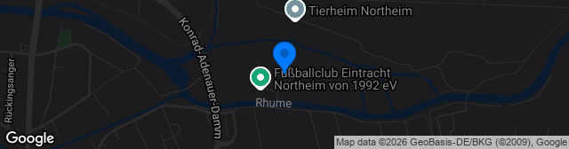 Map showing Gustav-Wegner-Stadion