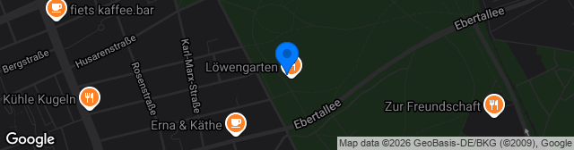 Map showing Freie Turner-Stadion