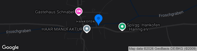 Map showing Maierhofer Bau - Stadion