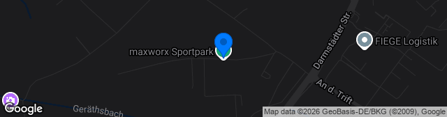 Map showing Hahn Air Sportpark