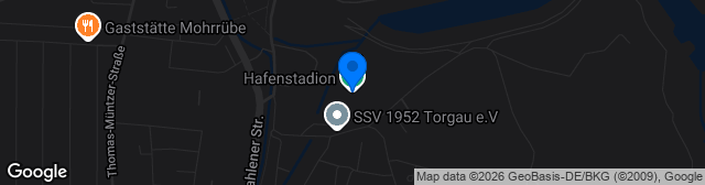 Map showing Hafenstadion