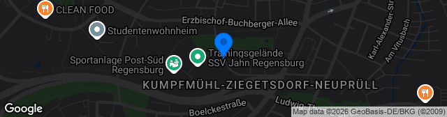 Map showing Sportpark am Kaulbachweg