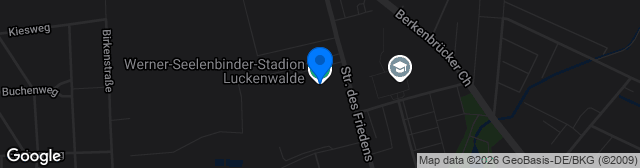 Map showing Werner-Seelenbinder-Stadion