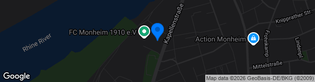 Map showing Rheinstadion