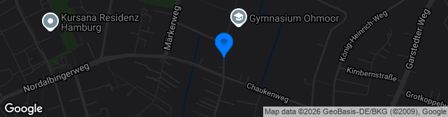 Map showing Sportanlage Sachsenweg