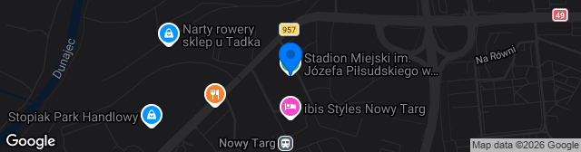Map showing Stadion Miejski im. Józefa Piłsudskiego