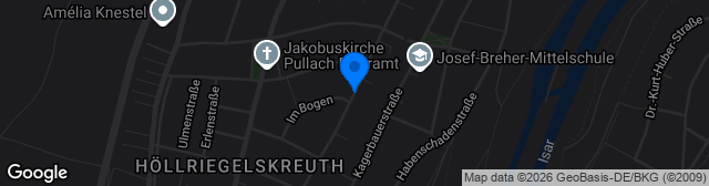 Map showing Sportplatz an der Gistlstraße