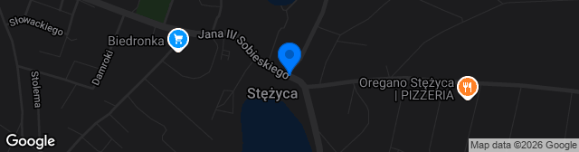 Map showing Gminny Stadion Sportowy