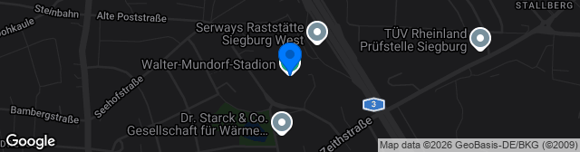 Map showing Walter-Mundorf-Stadion