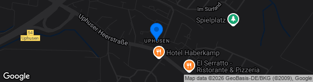 Map showing Sportzentrum Uphusen