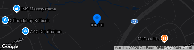 Map showing Sportplatz Velbert Birth