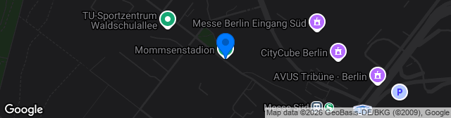 Map showing Mommsenstadion
