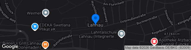 Map showing Stadion in den Lahnauen