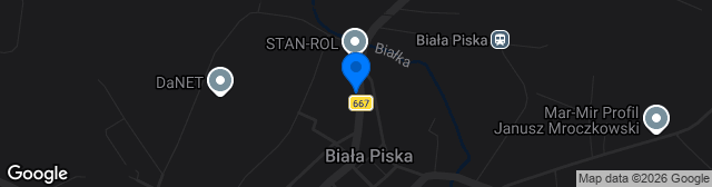 Map showing Stadion Miejski przy Zespole Szkół nr 1