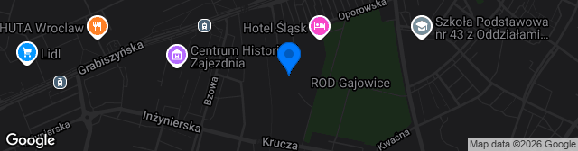 Map showing Stadion Oporowska