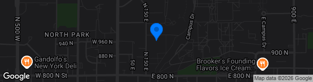 Map showing BYU South Field