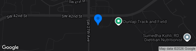 Map showing Trinity Catholic High School Stadium