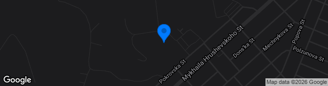 Map showing Stadion Metallurh