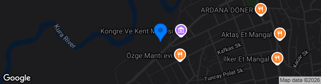 Map showing 80. Yıl Cumhuriyet Şehir Stadyumu