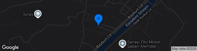 Map showing Arakli Ilçe Stadi