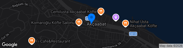 Map showing Fatih Stadyumu