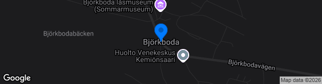 Map showing Björkboda nurmi