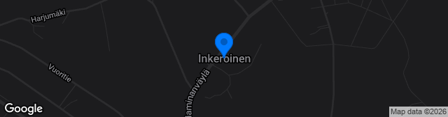 Map showing Inkeroinen UK N