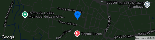 Map showing Stade Jean de Mouzon