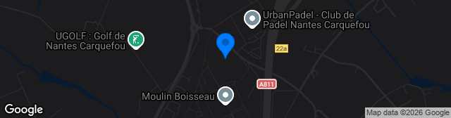 Map showing Stade du Moulin Boisseau