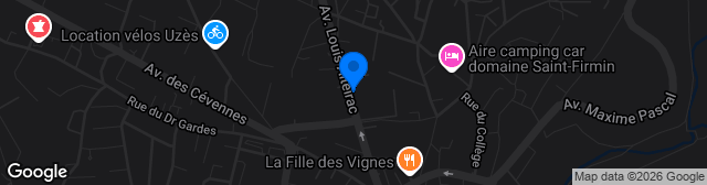 Map showing Stade Louis Pautex