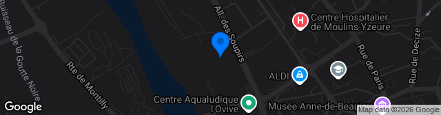 Map showing Stade Hector Rolland