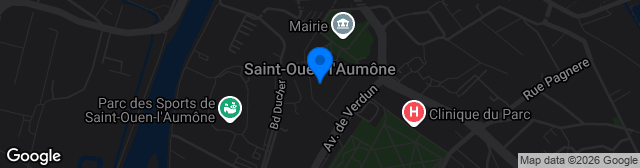 Map showing Parc des Sports et des Loisirs
