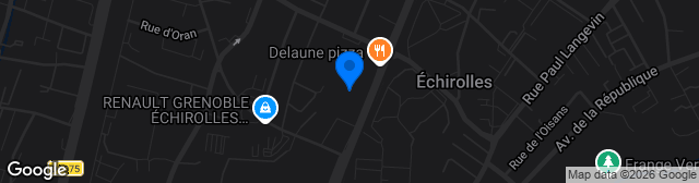 Map showing Stade Eugène Thénard