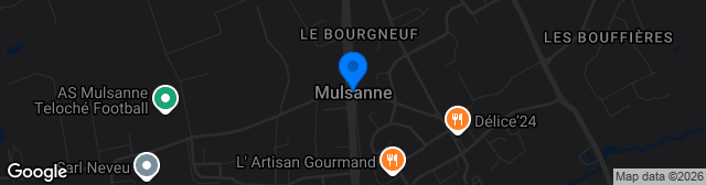 Map showing Stade de La Houssièr