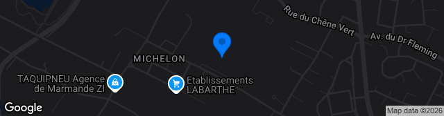 Map showing Stade Michelon