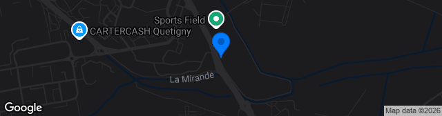 Map showing Stade des Cèdres