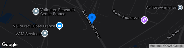 Map showing Stade Ernest Labrosse