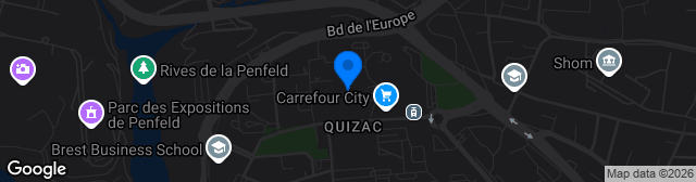 Map showing Stade de Provence