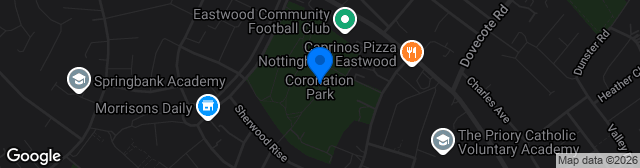 Map showing Coronation Park