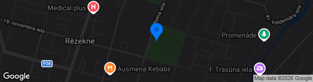 Map showing Sporta Aģentūras Stadions