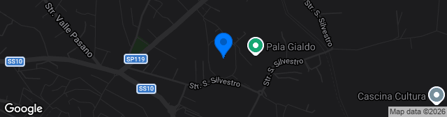 Map showing Stadio Piero de Paoli