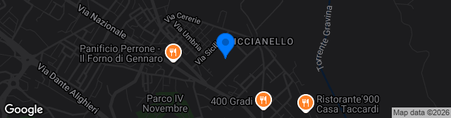 Map showing Stadio XXI Settembre-Franco Salerno