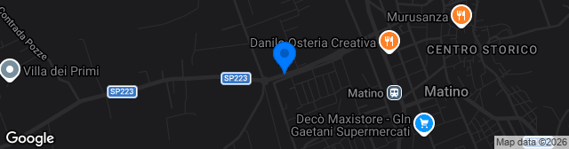 Map showing Stadio Comunale Via del Mare