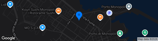 Map showing Stadio Vito Simone Veneziani